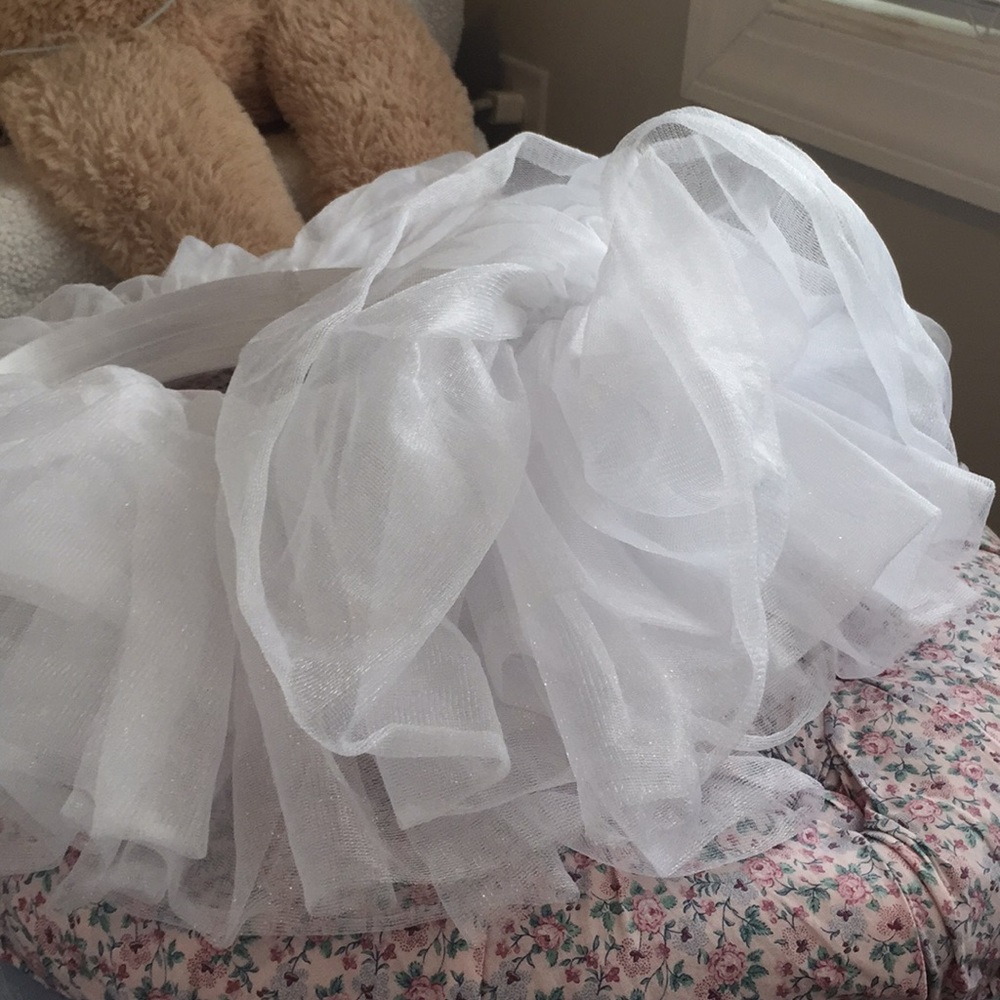Shimmering White Tutu